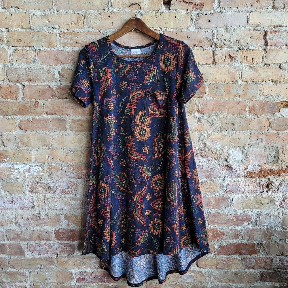 Floral fall dress